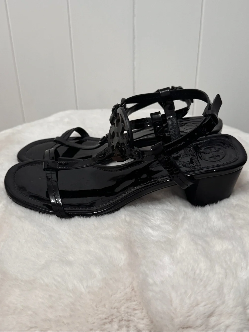 Tory Burch shiny black